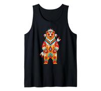Tótem de Oso Nativo Americano Tribal Animal Indio espíritu artístico Camiseta sin Mangas