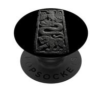 Tótem de Regalo de Cultura Maya indígena nativa Americana PopSockets PopGrip Adhesivo