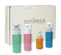 TOTEMICA Set De Cuidado De La Piel Kit Ritual De 4 Pasos: Limpiador Tónico Sérum E Hidratante Para Piel Seca Vegano Sin Crueldad Animal Con Ingredientes Naturales Para Todo Tipo De Piel Cuid