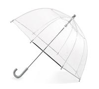 by Totes - Paraguas de burbujas transparente para niños con mango de fácil agarre, Clear, Kids - 38" Canopy, Paraguas transparente de burbujas con toldo de cúpula, diseño ligero, protección contra el