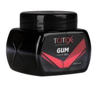 Totex Gel de goma para peinar el cabello, Ultra Power Strong Edge Control Gummy Gum Red Hair Gel 250 ml