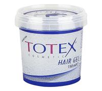 Totex Gel de peinado extrafuerte para el cabello, gel extra fuerte, efecto duro y brillante, transparente, sin alcohol, 150 ml