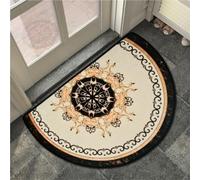 TOTIKI Felpudo Casa Felpudo Semicircular para Puerta De Entrada Interior, Felpudos Absorbentes Antideslizantes para El Hogar, Cocina, Patio Entrada(D,80x120cm(31x47inch))