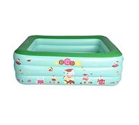 TOTIKI Piscinas Bañeras De Hidromasaje Inflables Piscina Hogar Jardín Viajes Portátiles Piscinas Jardín(Grün,115 * 85 * 35cm)