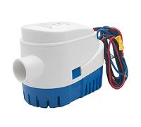 TOTMOX - Bomba de sentina de drenaje automático para barco, 12 V, 1100 GPH, con interruptor flotante para estanques, piscinas, spas, silenciosos, diámetro de salida de 29 mm