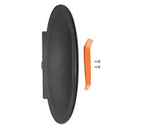TOTMOX Cubierta de espejo negra para visera solar, OE negro 99670142102, compatible con Porsche 911 996/997