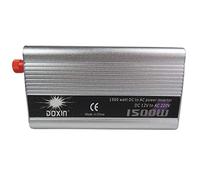 TOTMOX Inversor de energía, 1500 W inversor de Corriente Inteligente para Coche DC 12 V a CA 220 V 230 V 240 V Cargador convertidor con Puerto USB para Coche Barco