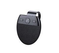 TOTMOX Kit de altavoz inalámbrico Bluetooth para coche, altavoz manos libres automático compatible con Siri Voice Multiple Talk y conexión de dos teléfonos