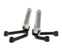 TOTMOX Universal Cross Country Motocicleta ATV Soporte de Pedal Trasero con Orificio Central de 7 cm, Reemplazo de Soporte de Pedal de Reposapiés de Pasajero Trasero Antideslizante