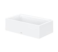 TOTO CS Lavabo sobre encimera, sin agujero para grifo, sin rebosadero, 400x230mm, Cefiontect, LW1734WH