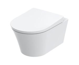 TOTO GP WC suspendido, cisterna baja, para Washlet RG Lite con conexiones laterales, 380x540x335mm, CW553Y