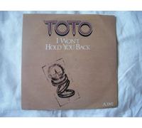 Toto - I Won't Hold You Back 7"