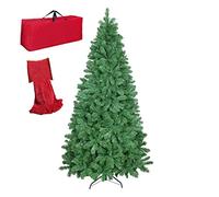 Totò Piccinni Árbol de Navidad Verde, Grueso, Efecto Realista, Incluye Bolsa (Verde, 150 cm)