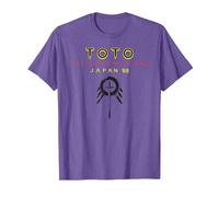 Toto Seventh One Japan Camiseta, Hombre, Morado Jaspeado, 3XL