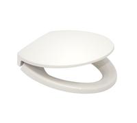 TOTO SS113#01 Asiento de inodoro redondo de cierre suave transicional de algod?n blanco