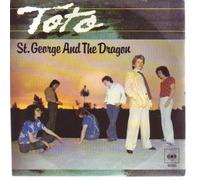 TOTO - ST GEORGE AND THE DRAGON 7" (45) DUTCH CBS 1980 (CBS8085) PIC SLEEVE