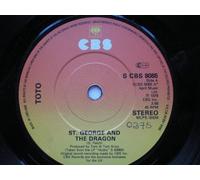 Toto St George And The Dragon 7" CBS SCBS8085 EX 1979 there is handwritten number on label and 2mm drill hole in label rim
