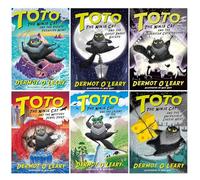 Toto the Ninja Cat Series by Dermot O’Leary 6 Books Set (Mystery Jewel Thief, Legend of the Wildcat, Great Snake Escape, Incredible Cheese Heist, Superstar Catastrophe & Pirate Treasure Hunt)