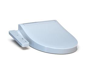 TOTO WASHLET KC2 - Asiento de inodoro electrónico con asiento calefactado y tapa SoftClose, alargado, algodón blanco, SW3024#01, KC2alargado