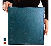 Totocan Álbum de fotos para personalizar Álbum de fotos autoadhesivo para pegar, grande, Álbum de fotos con cubierta de cuero de inspiración vintage, Libro de fotos para fotos de varios tamaños