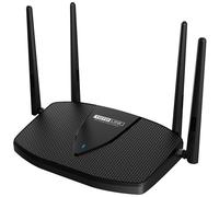Totolink X5000R Router WiFi 6 WLAN AX1800 Dual Band 2.4 GHz y 5 GHz (WPA3, MU-MIMO, OPENWRT, OFDMA, IPv6, QoS, 4X GIGABIT LAN Port, Router WiFi con 4 Antenas Exteriores, Gigabit Ethernet)