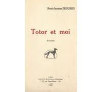 Totor Et Moi (ebook)