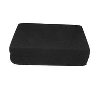 Totority 2 Almohadillas de Espuma Acústica Reducción de Vibraciones Profesional para Altavoces Negros, Minimizan Eco y Absorben Sonido, Ideales para Estudios y Teatros