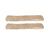 Totority 2 Hamacas para Reptiles y Anfibios de Hierba Marina, Cojines Firmes Densidad de Malla Ordenada, Accesorios para Reptiles Barbados E Iguanas