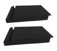 Totority 2 juegos de cojines de aislamiento de sonido para altavoces de audio, almohadillas antivibración a prueba de golpes para una mayor claridad de sonido y reducción de ruido, material de esponja