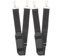 Totority 2 Piezas Correa Acolchada para Mochila de Estuche de Violín Ajustable con Hebilla Metálica Resistente y Diseño Duradero para Músicos para Aliviar Presión Hombros y Espalda