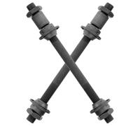 Totority 2 Piezas Eje y Eje Desmontable para Bicicletas de Montaña de Liberación Rápida Hueco Núcleo de Rodamiento de Bolas, Diseño Metálico Negro para Mayor Seguridad y Rendimiento