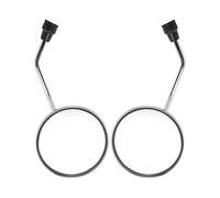 Totority 2 Piezas Espejo Retrovisor para Bicicleta Vintage Redondo con Montaje Manillar Diseño Clásico y Resistente para Seguridad Ciclismo Urbano
