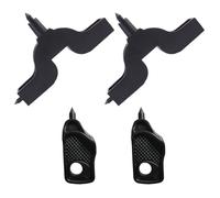 Totority 4 Piezas de Perforadoras para Sistema de Riego por Goteo, Herramienta Manual para Abrir Orificios en Tubos de Pe, Accesorio Agrícola de Jardinería para Tuberías de Riego