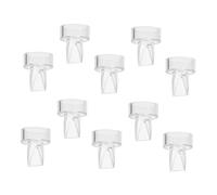 Totority 40 Piezas Accesorios Para Extractor De Leche Extractor De Leche Portátil Accesorios Para Bebés Extractor De Leche Manual Válvulas De Mama De Silicona Válvula De Prevención De