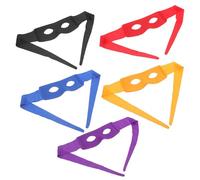 Totority 5 Piezas Máscara de Media Cara para Hombre Estilo Animal en Tela Compuesta de Pvc, Diseño Excepcional y Detalle Procesado para Fiestas de Halloween y Bailes de Mascarada