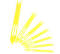 Totority 7 Piezas Lanzaderas de Redes de Pesca Plásticas Herramientas para Reparar y Tejer Redes Accesorios de Costura para Pesca Varios Uso Práctico y Duradero