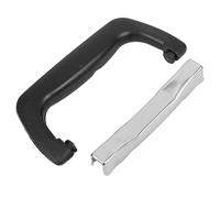 Totority Asa de Maleta de Equipaje, Asa de Agarre de Maleta, Reemplazo de Mango, Abs E Hierro, Negro, Paso 6,8cm, Tornillo 0,4cm, para Cajas de Herramientas y Equipaje