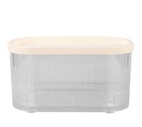 Totority Baño Transparente para Hámster y Chinchillas, Caja de Arena para Jaula, Bañera Grande Resistente al Desgaste, Accesorio Práctico para Mascotas Pequeñas, Inodoro Antisalpicaduras