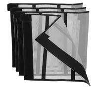 Totority Botas de Malla para Moscas de Caballo 4 Piezas Diseño Transpirable de Poliéster para Protección en Competencias Ecuestres y Granjas