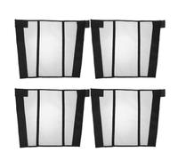 Totority Botas para Moscas de Caballo Transpirable 4 Piezas Malla Ligera Antideslizante Protección para Patas Uso Exterior Bosque Aire Libre