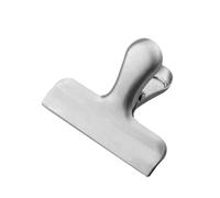 Totority Clips Paquete Bolsas para Alimentos de Acero Inoxidable de 3 Pulgadas, Resistentes Presión Fuerte de 10 para Cocina y Oficina
