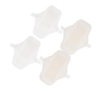 Totority Compresas Maternity Postparto de Algodón Reutilizables Capa, 18cm, 4 Piezas, Toallas Menstruales Lavables para Mujeres Prevención de Fugas