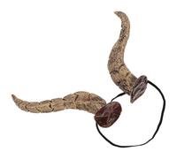 Totority Diadema de Cuernos de Toro para Cosplay Diseño Creativo y Plástico Cómodo, Accesorio para Fiestas de Halloween y Eventos de Disfraces