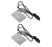 Totority Espejo Reflectante de Señal Exterior 2 Unidades para Emergencia y Supervivencia en Naturaleza, Adecuado para Mochileros y Actividades al Aire Libre