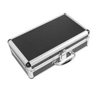 Totority Estuche para Micrófono Profesional Asa, Caja Portátil de Abs y Aleación de Aluminio, Protección Interna de Algodón para Micrófono Inalámbrico, Almacenamiento Seguro para Uso