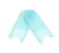 Totority Funda Protectora para Pulgar de Saxofón 2 Unidades Silicona Azul Almohadilla Antideslizante Ergonómica para Accesorios de Instrumento de Viento y Apoyo Cómodo