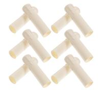 Totority Fundas Retro 20 para Velas de Plástico Diseño de Lágrimas y Estilo Europeo, Prácticas y Decorativas para Candelabros para Lámparas Elegantes