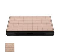 Totority Juego de Ajedrez con Diseño Portátil Magnético Plegable Japonés y Desarrollo Cognitivo para Adultos y Familia Adecuado para Reuniones Familiares