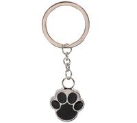 Totority Llavero de Urna para Cenizas de Perro Forma de Pata, Colgante de Metal Inoxidable para Recuerdo de Mascotas, Contenedor Compacto para Guardar Cenizas Cerca del Corazón, Memorial