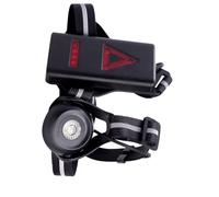 Totority Luz Trasera Reflectante Recargable por USB para Bicicleta con Advertencia, Goma Resistente y Varios Estilos de Uso para Camping y Senderismo